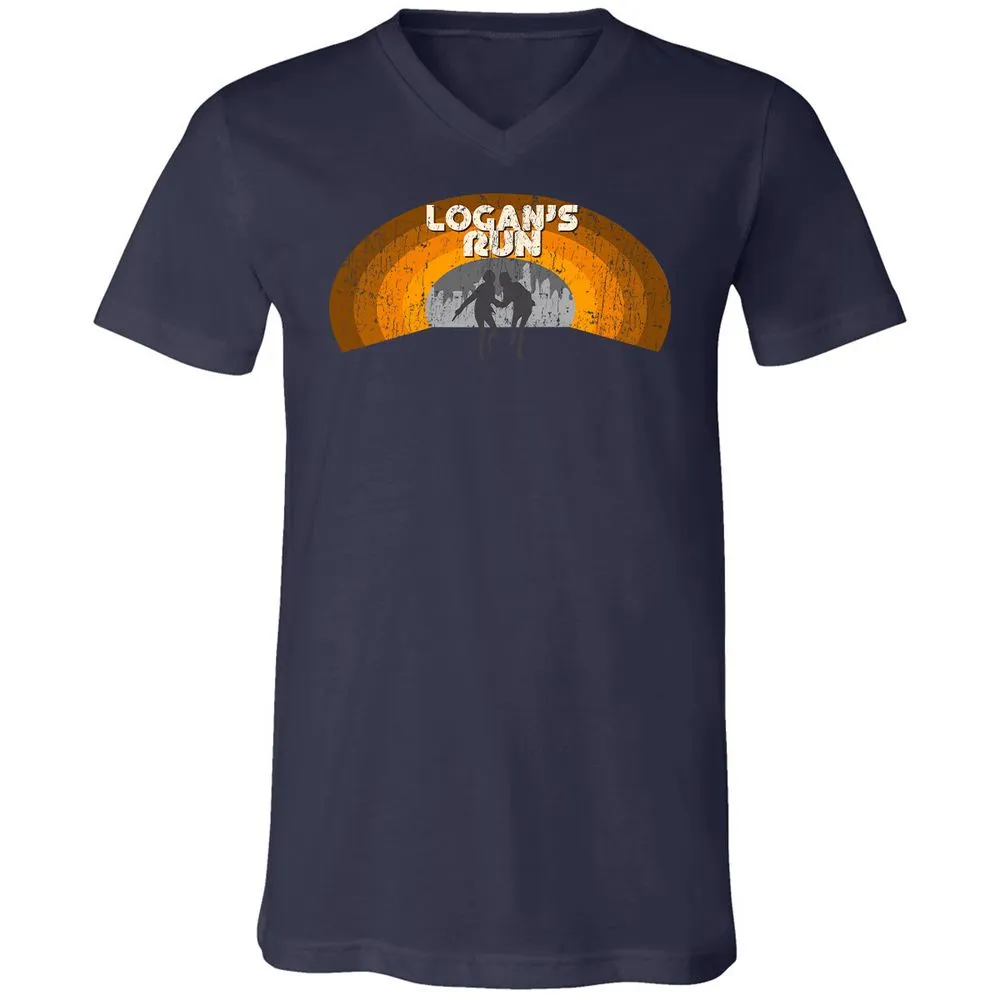 Unisex V-Neck T-Shirt - MQ82TNHB - Navy - 2
