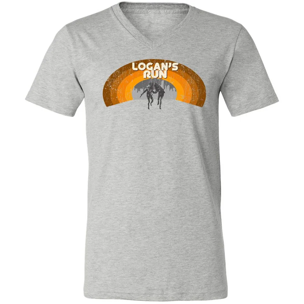 Unisex V-Neck T-Shirt - MQ82TNHB - Athletic Heather - 7