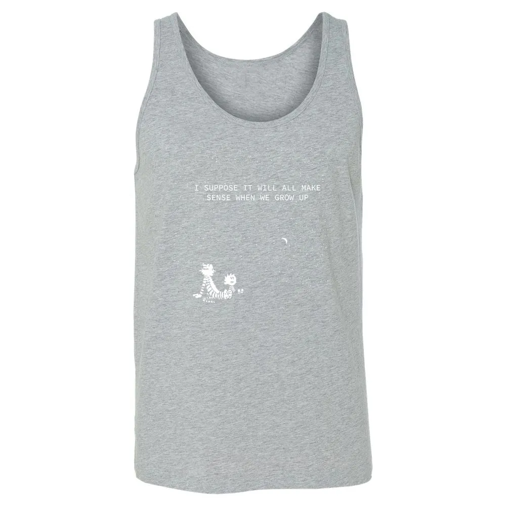 Calvin and Hobbes Stars - Athletic Heather - 4
