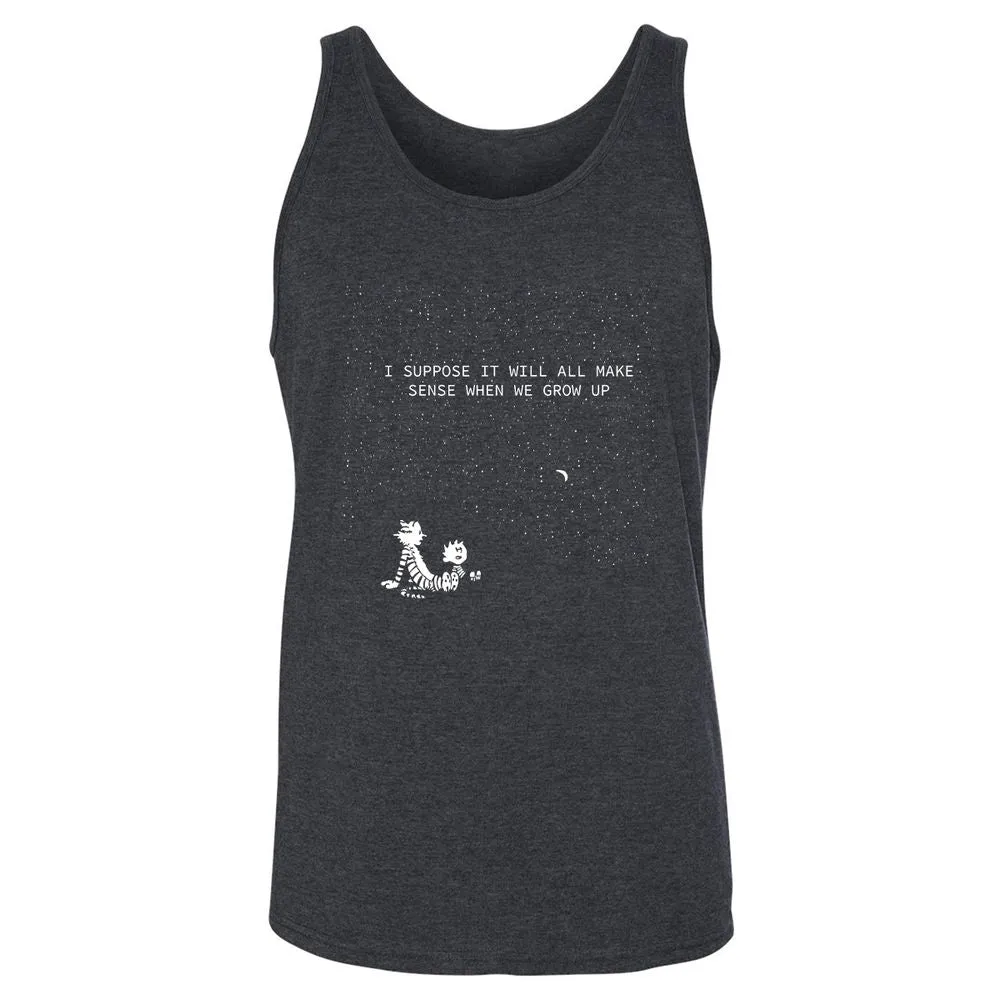 Calvin and Hobbes Stars - Dark Grey Heather - 6