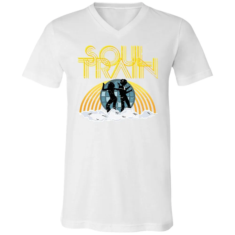 Unisex V-Neck T-Shirt - AN7ZGNYP - White - 5