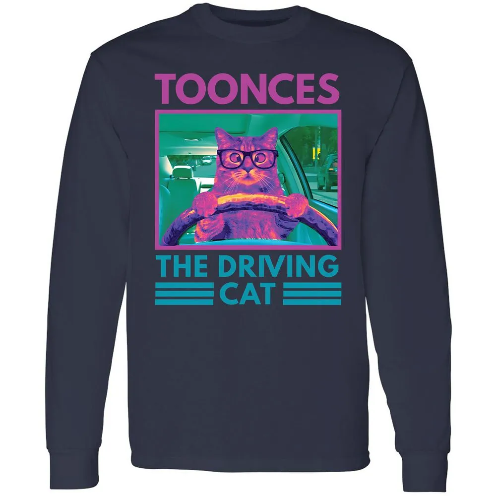 The Driving Cat - Navy - 2