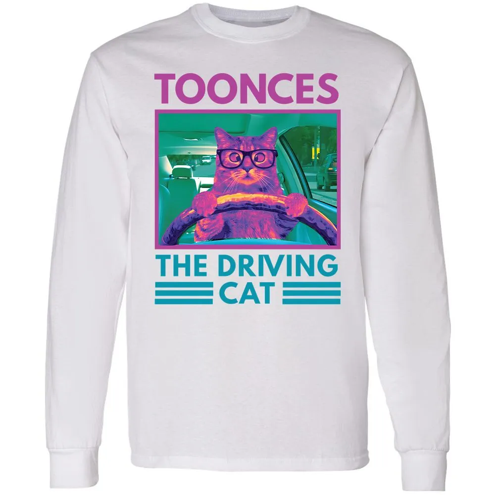 The Driving Cat - White - 5