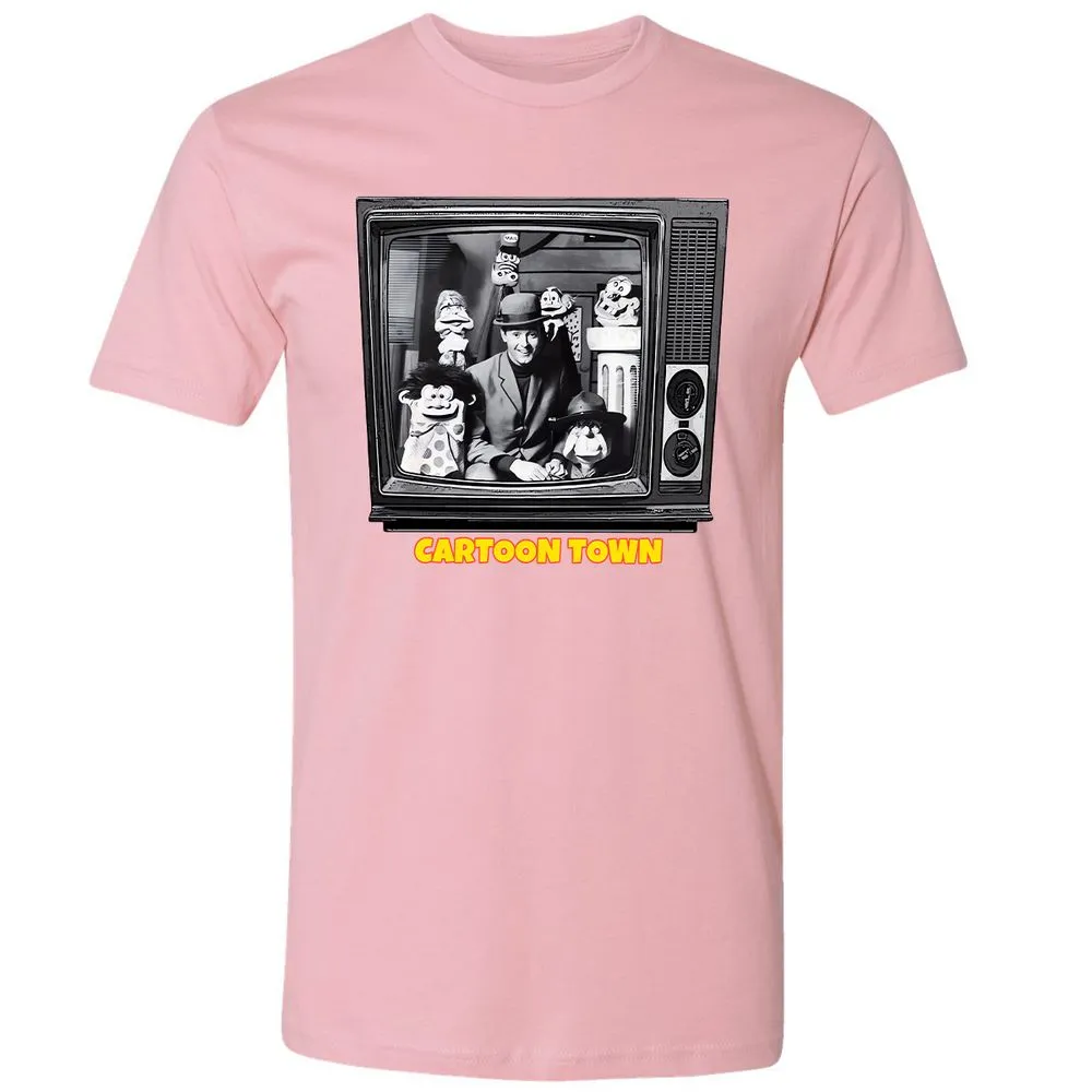 Cartoon Town - Light Pink - 3