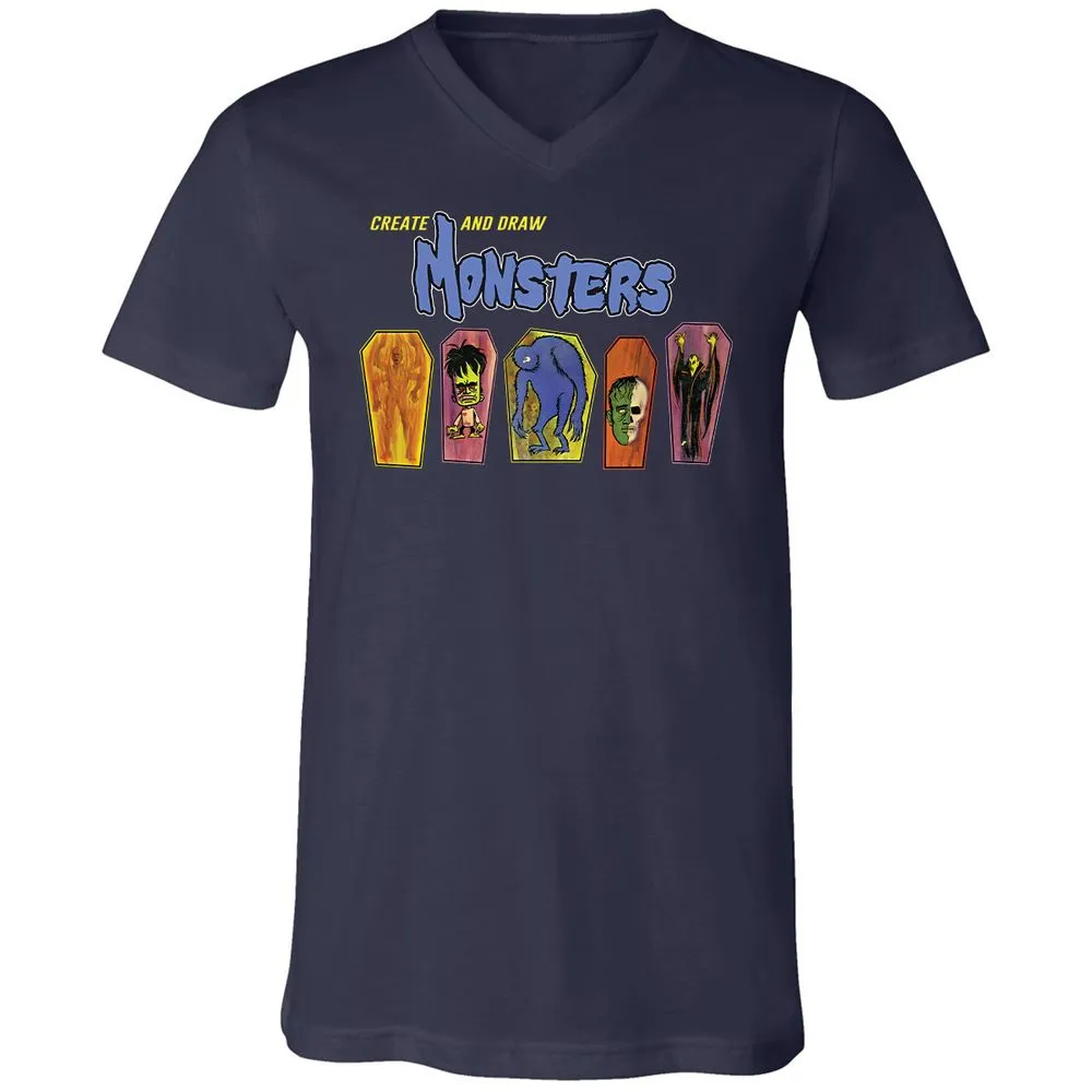 Monsters Draw - Navy - 2