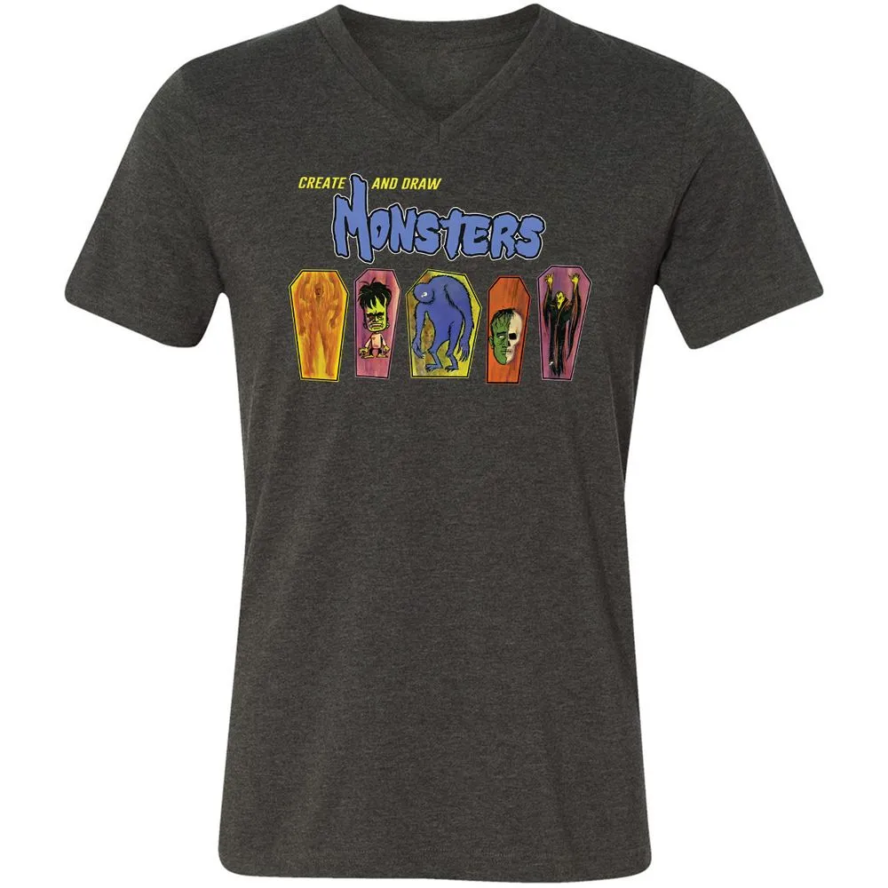 Monsters Draw - Dark Grey Heather - 8