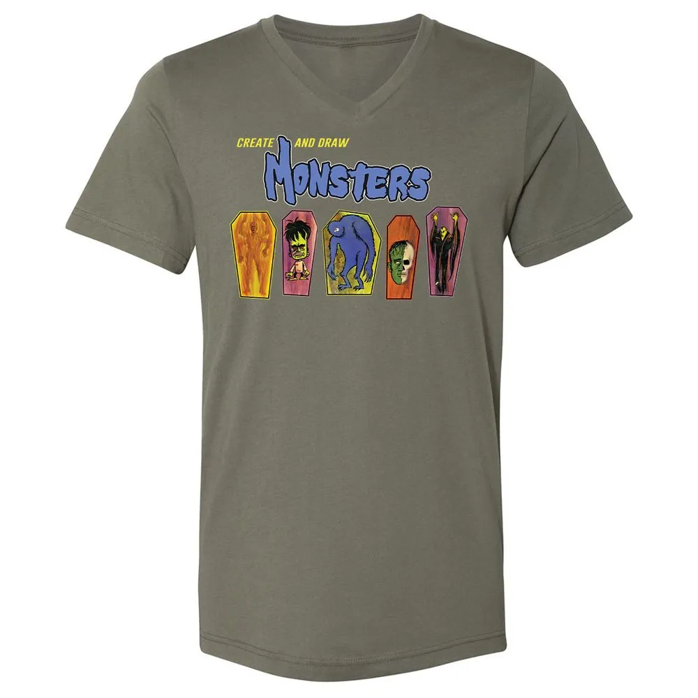 Monsters Draw - Military Green - 10