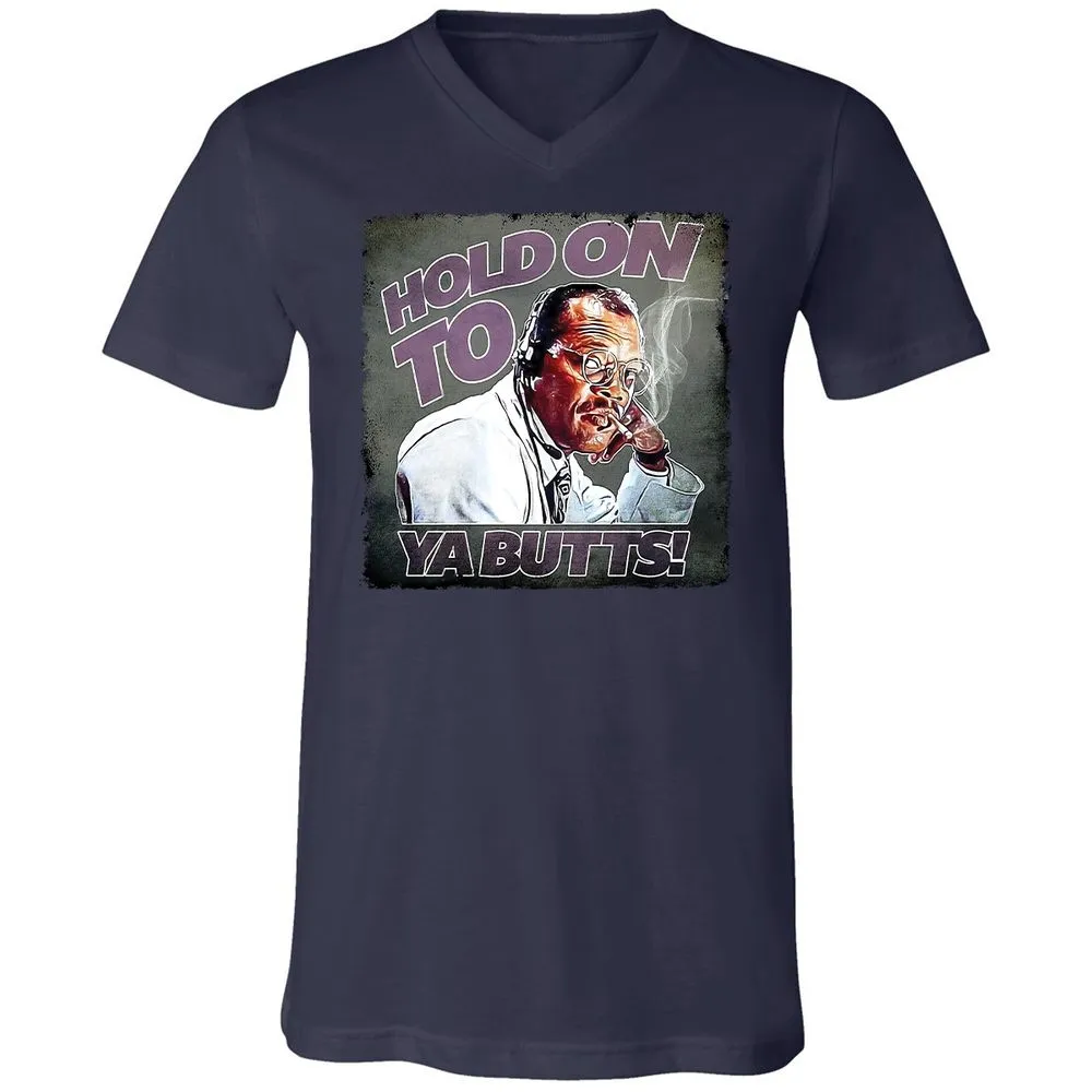 Unisex V-Neck T-Shirt - R5GK723G - Navy - 2