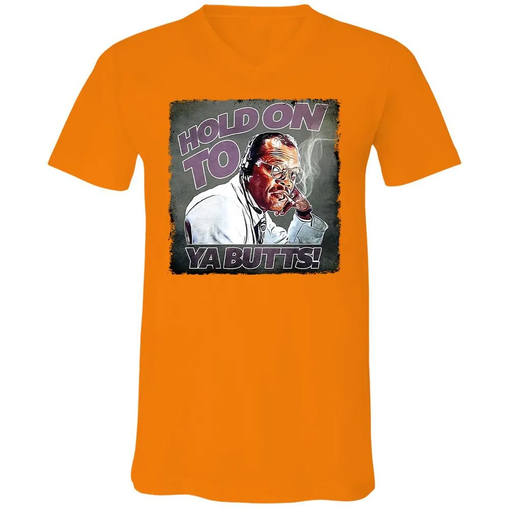 Unisex V-Neck T-Shirt - R5GK723G - Orange - 11