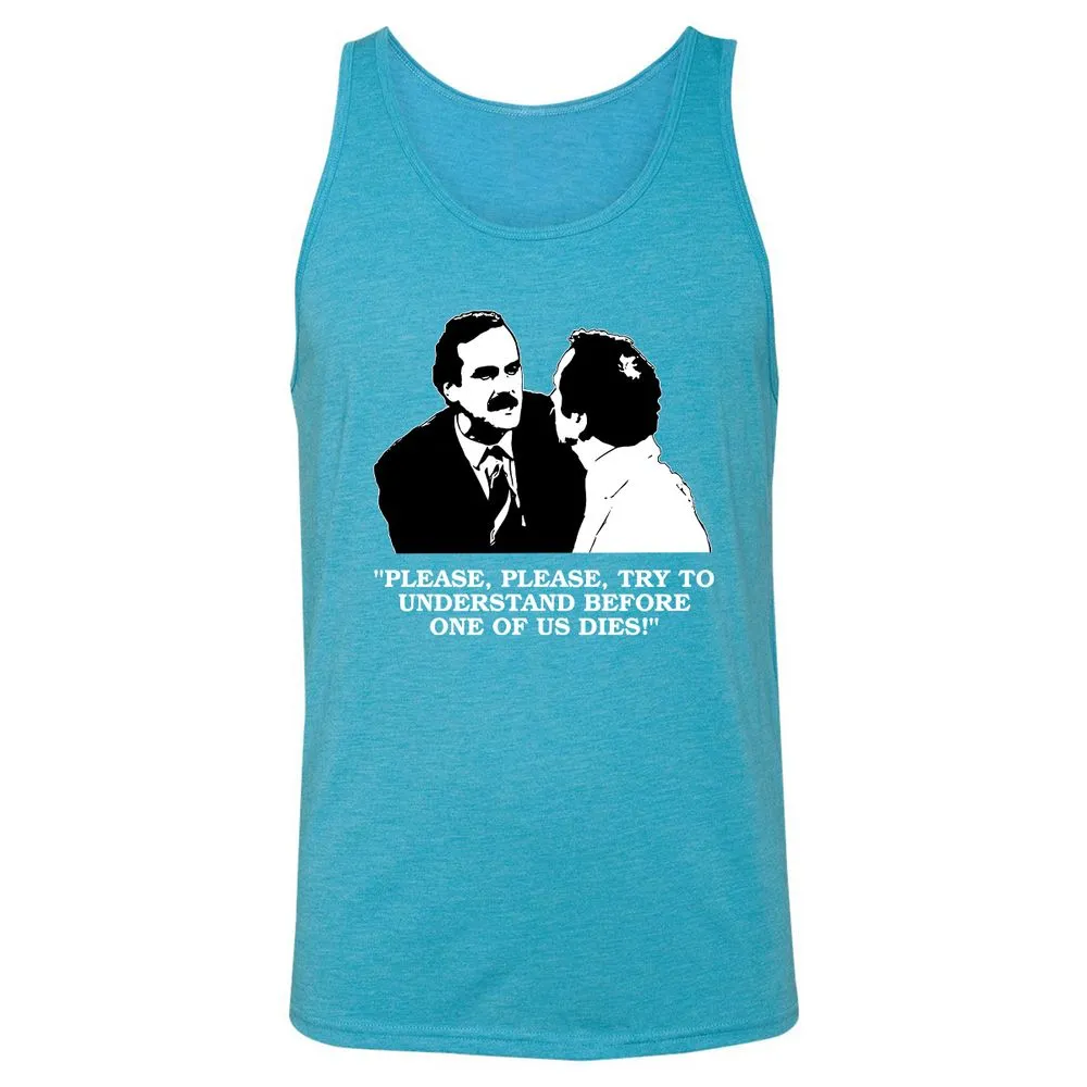 Unisex Jersey Tank - FZ54R2Q9 - Aqua Triblend - 3