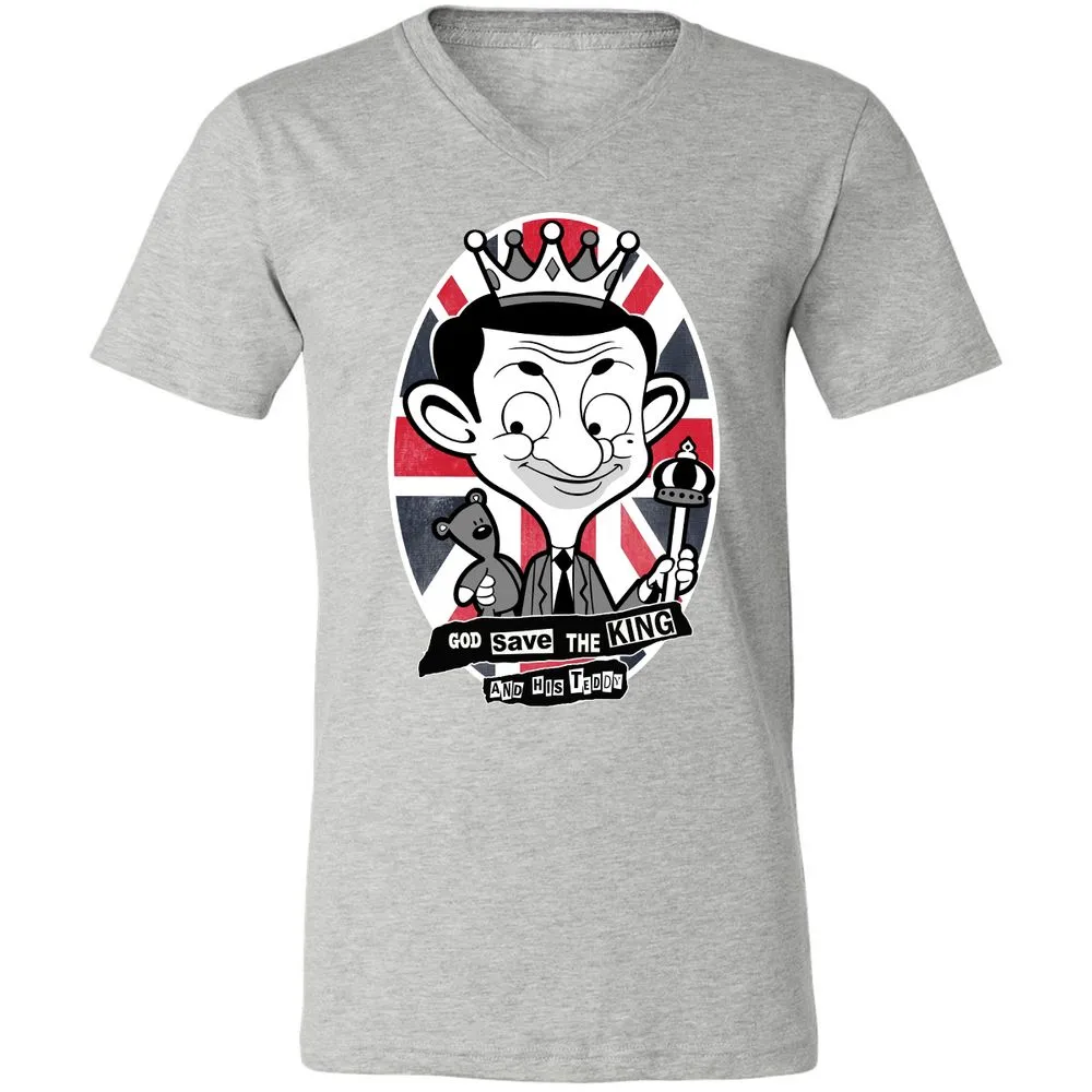 God Save the King - Athletic Heather - 7