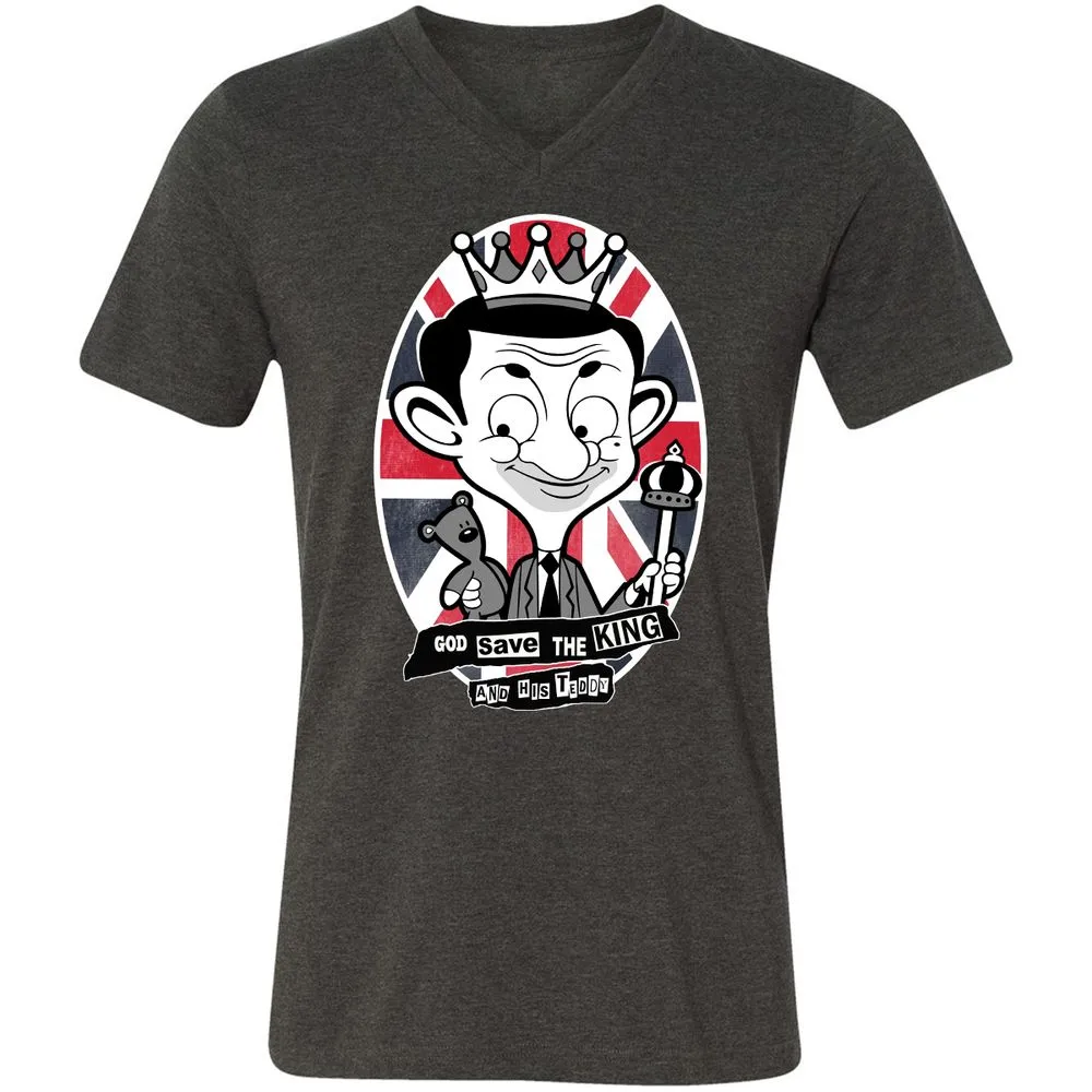 God Save the King - Dark Grey Heather - 8
