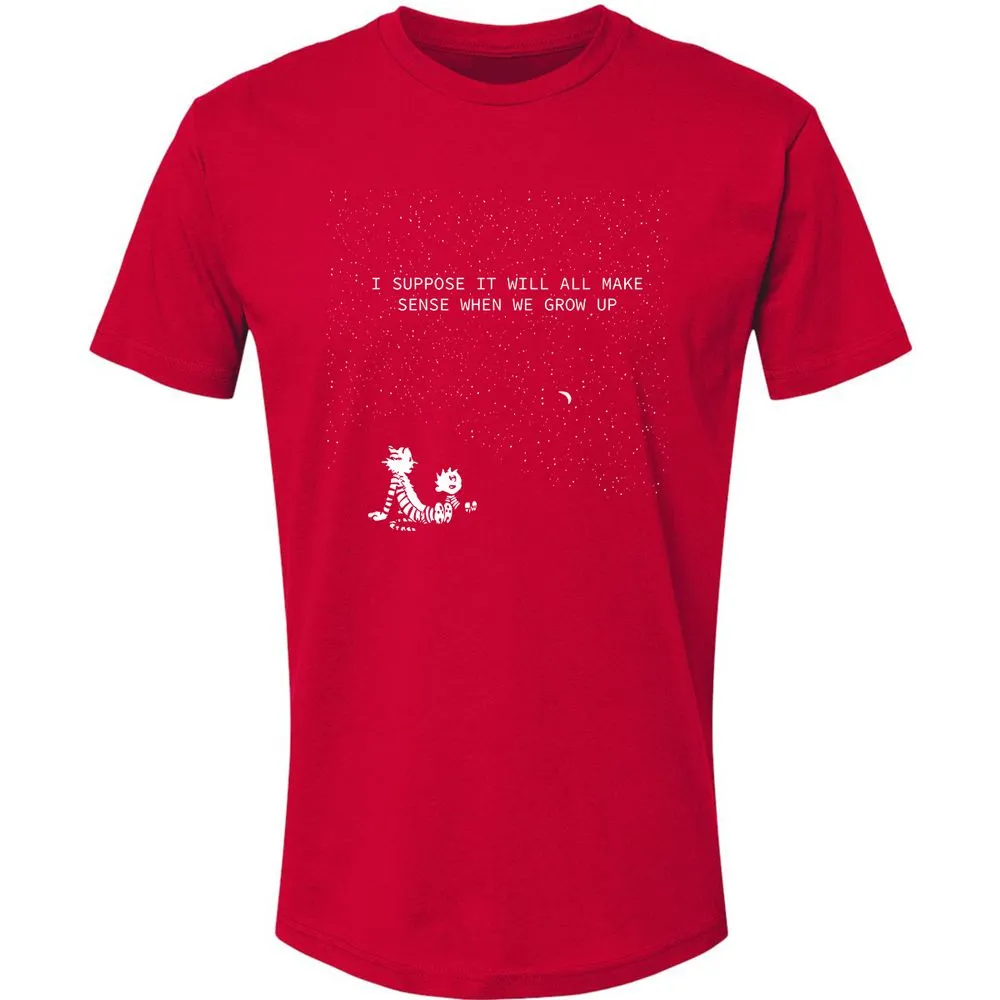 Calvin and Hobbes Stars - Red - 6