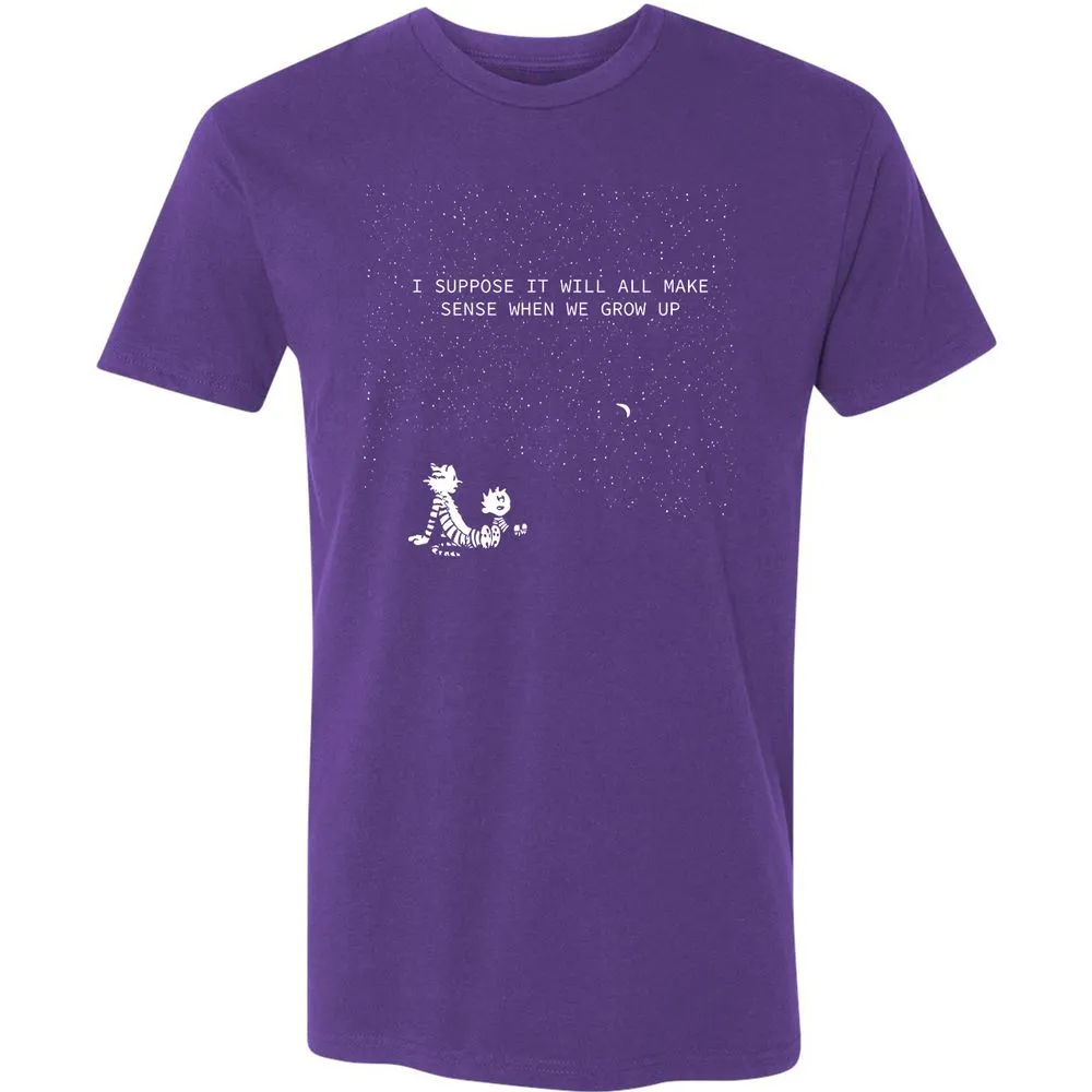 Calvin and Hobbes Stars - Purple Rush - 7