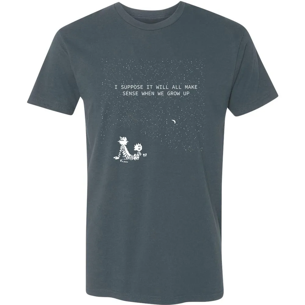 Calvin and Hobbes Stars - Indigo - 15