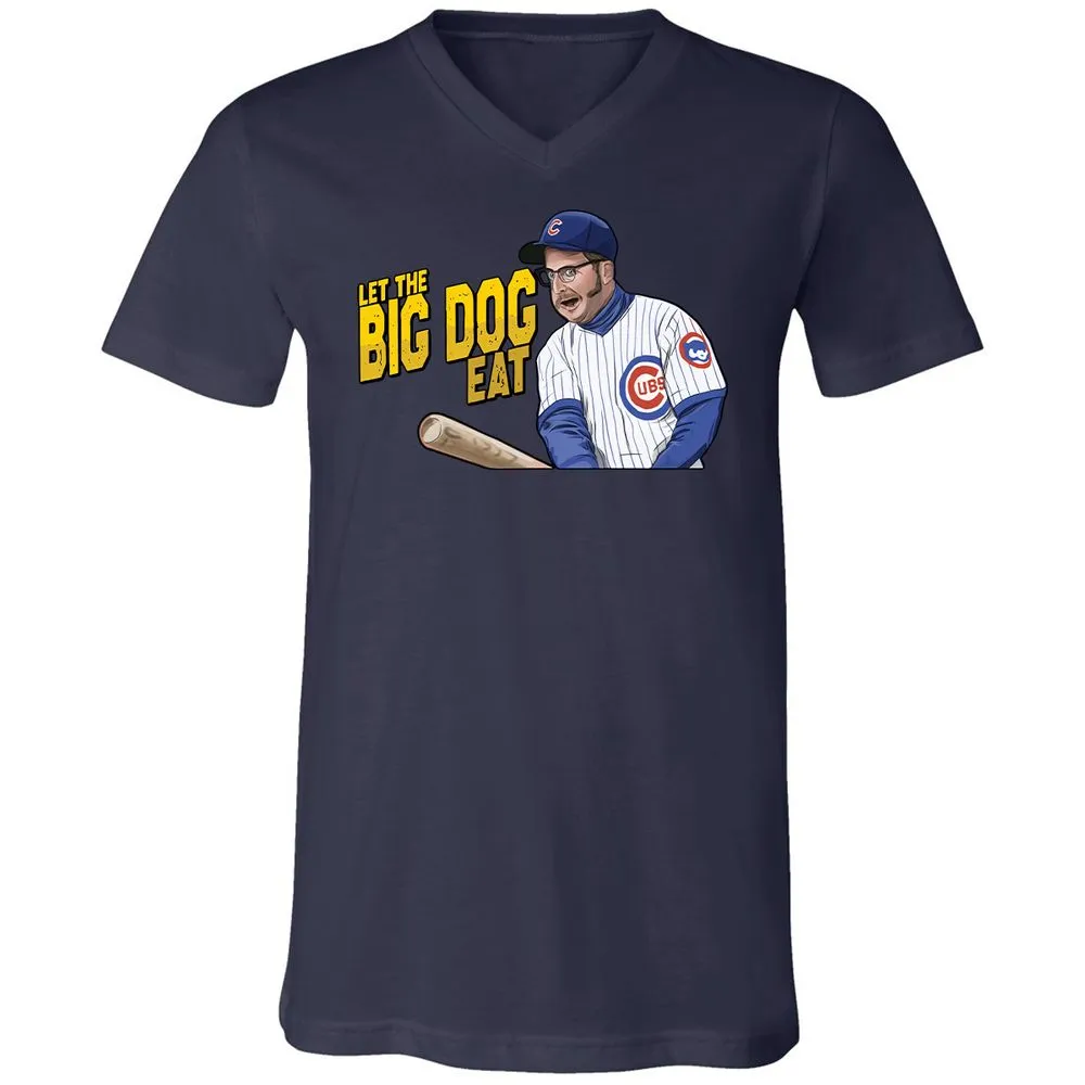Unisex V-Neck T-Shirt - 5PT5JKR5 - Navy - 2