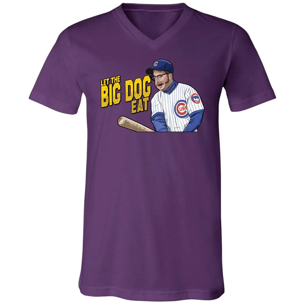 Unisex V-Neck T-Shirt - 5PT5JKR5 - Team Purple - 9