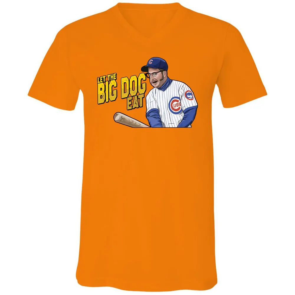 Unisex V-Neck T-Shirt - 5PT5JKR5 - Orange - 11