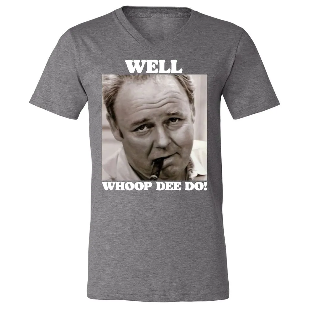 Funny 70s Tv Quote Whoop Dee Do - Deep Heather - 13