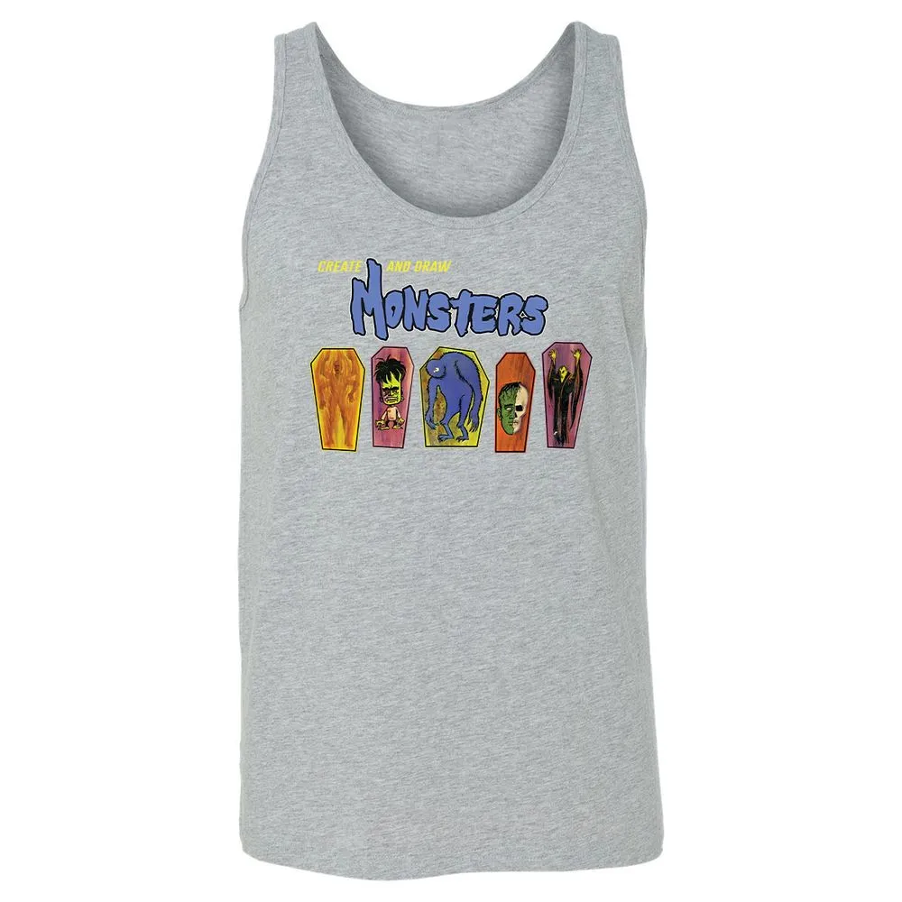 Monsters Draw - Athletic Heather - 4
