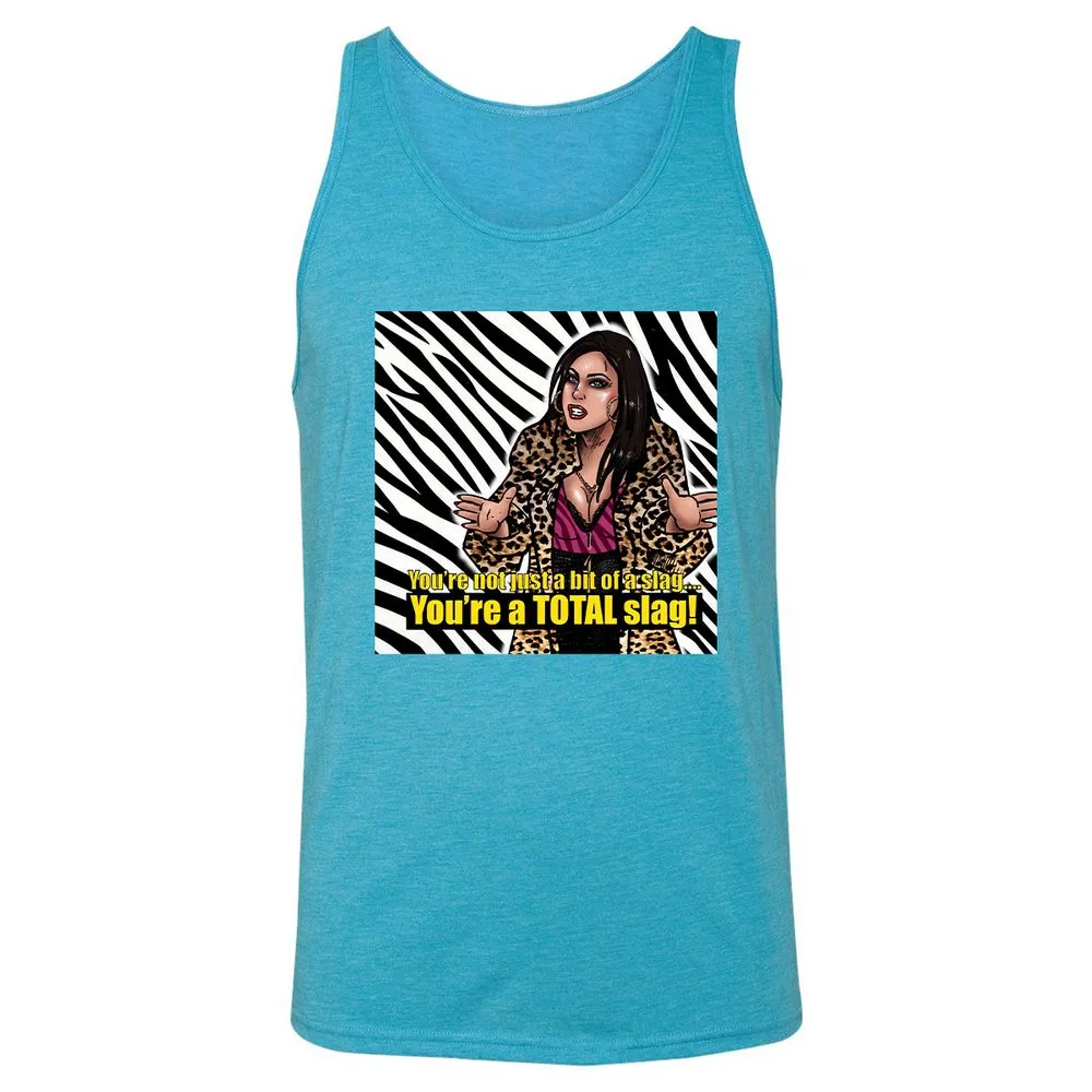 Unisex Jersey Tank - Q6FXTAS6 - Aqua Triblend - 3