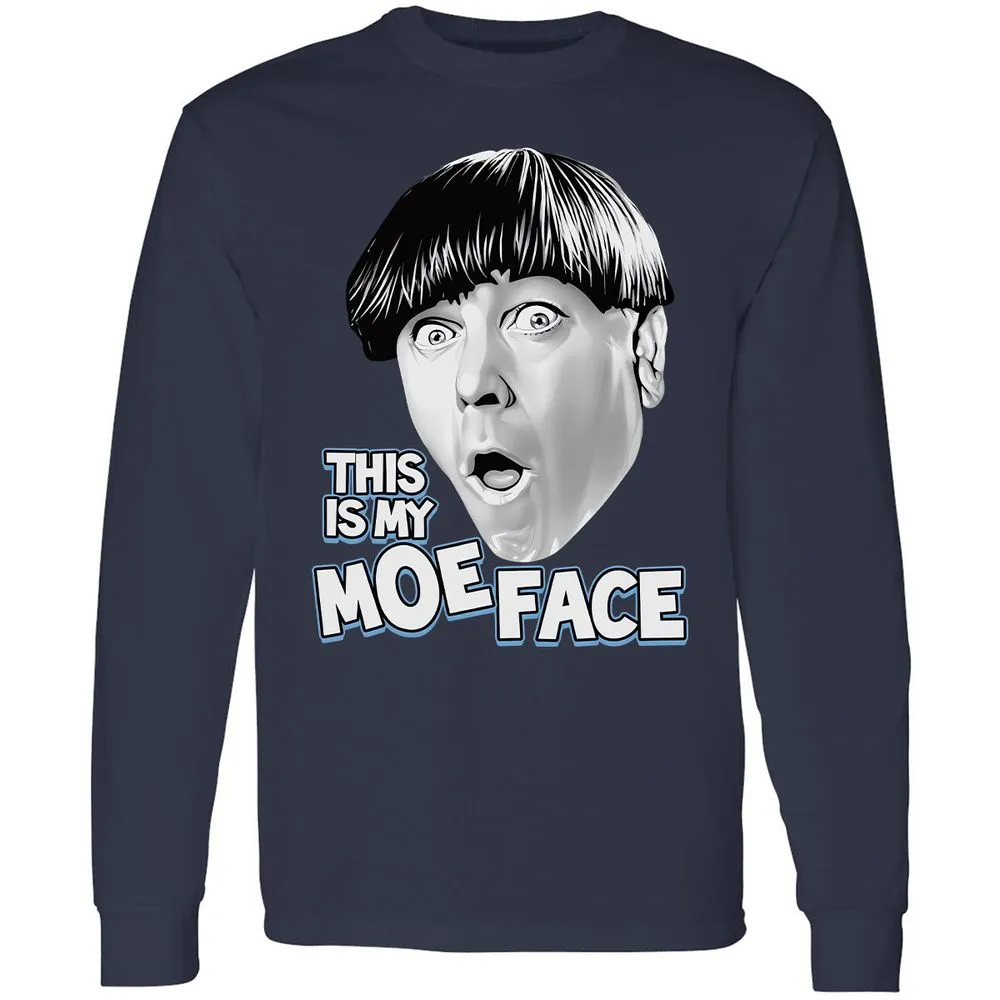 Long Sleeve T-Shirt - C8WGB5RB - Navy - 2