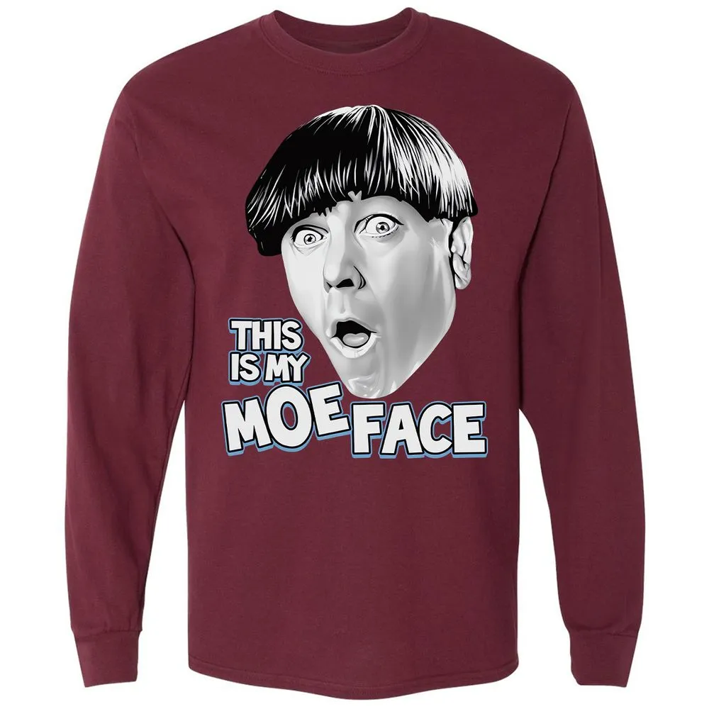Long Sleeve T-Shirt - C8WGB5RB - Maroon - 11