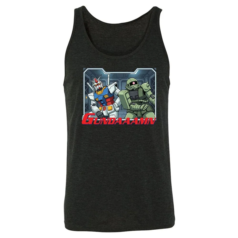 Unisex Jersey Tank - DKZ5N3ND - Charcoal Black Triblend - 5