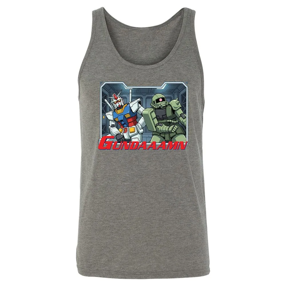 Unisex Jersey Tank - DKZ5N3ND - Grey Triblend - 8