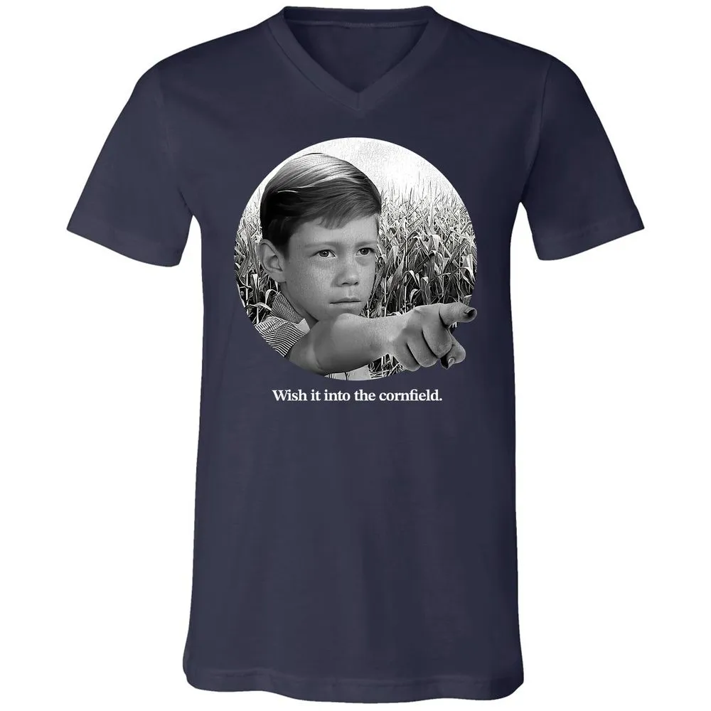Wish It Into The Cornfield - Navy - 2