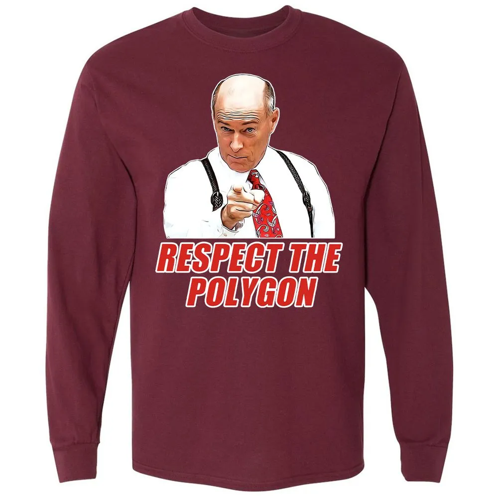 Long Sleeve T-Shirt - A65HPSNP - Maroon - 11