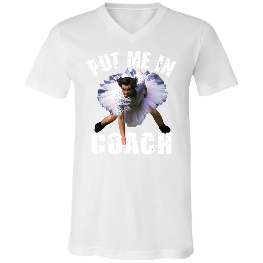 Unisex V-Neck T-Shirt - 45KGHJKR - White - 5