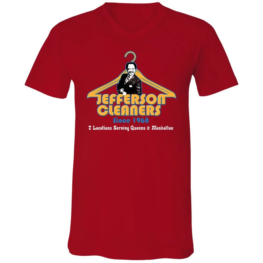 Unisex V-Neck T-Shirt - 49159RS6 - Red - 3