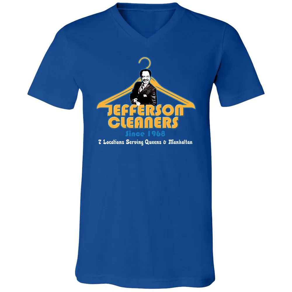 Unisex V-Neck T-Shirt - 49159RS6 - True Royal - 4