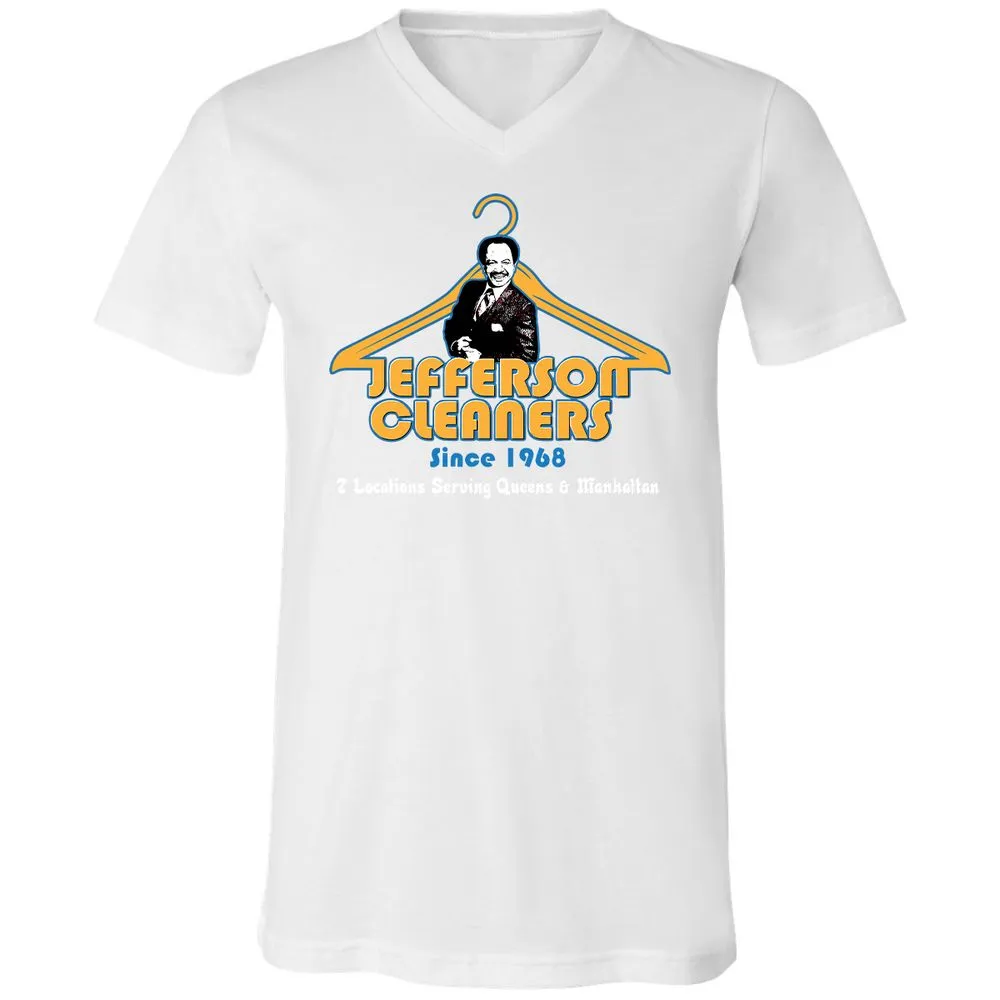 Unisex V-Neck T-Shirt - 49159RS6 - White - 5