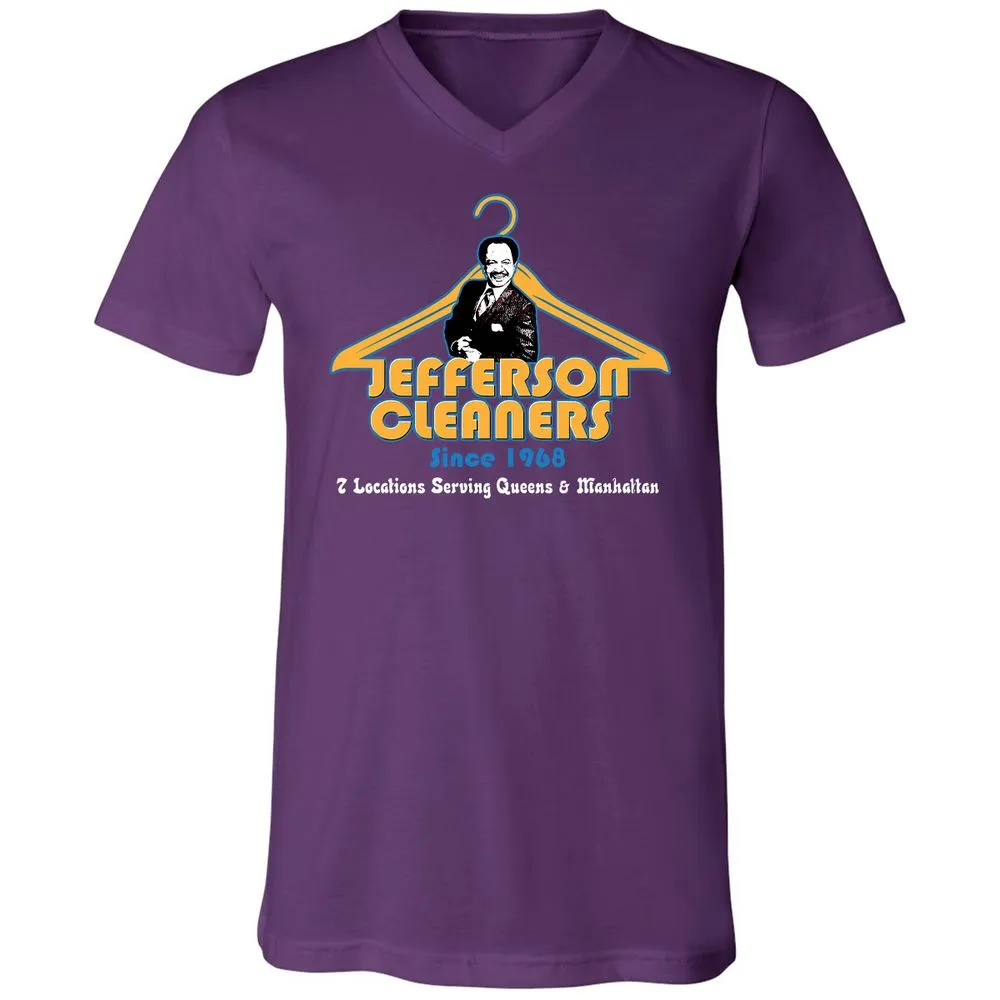 Unisex V-Neck T-Shirt - 49159RS6 - Team Purple - 9