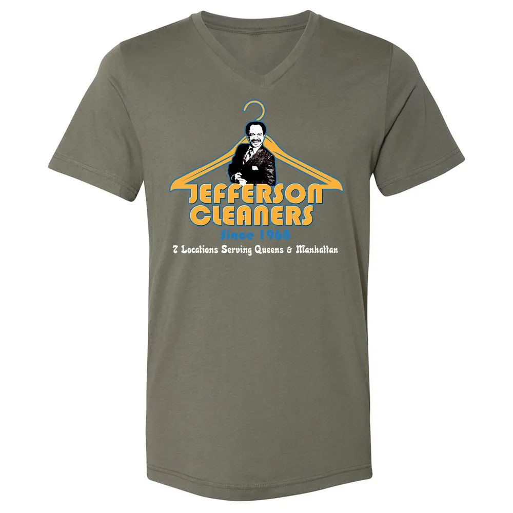 Unisex V-Neck T-Shirt - 49159RS6 - Military Green - 10