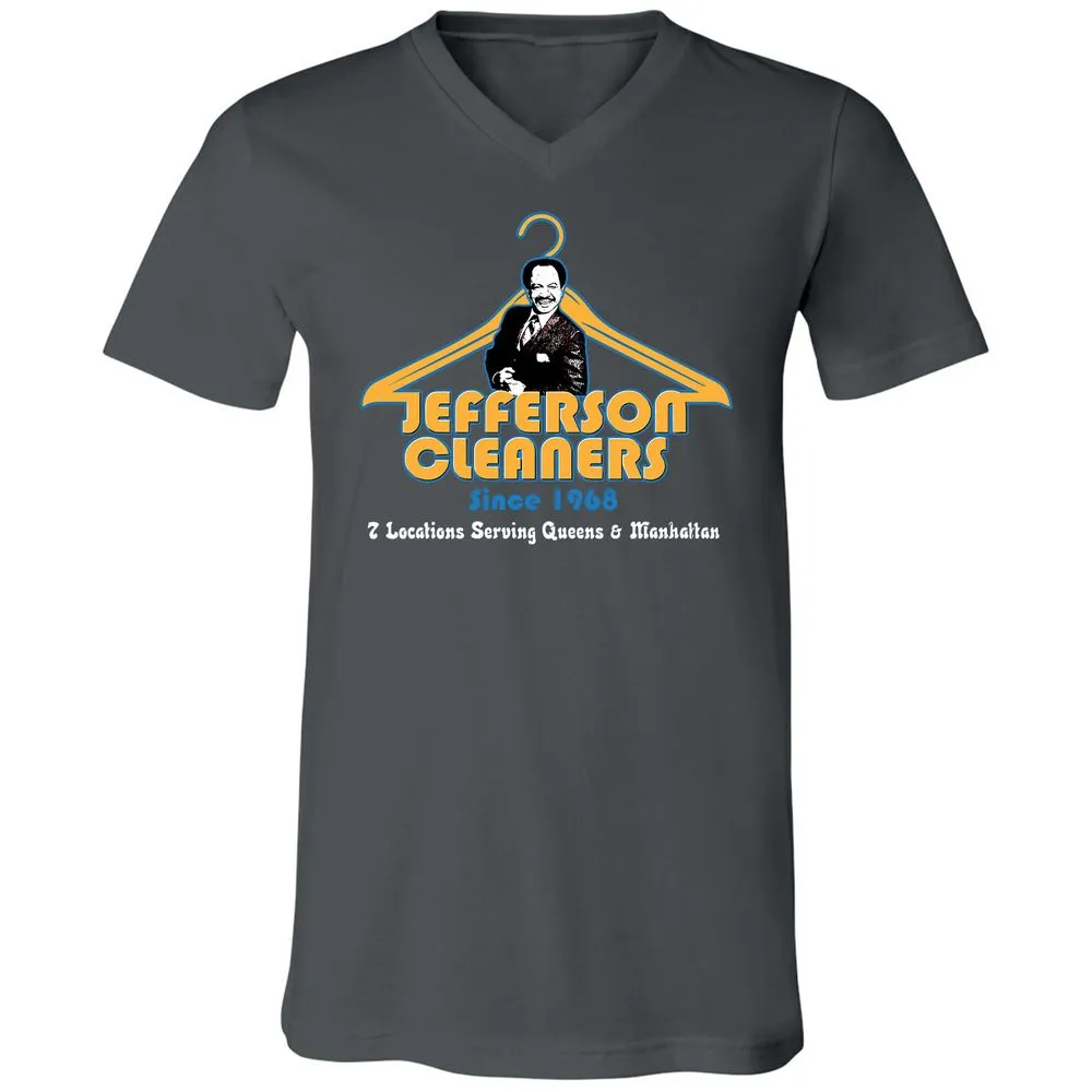 Unisex V-Neck T-Shirt - 49159RS6 - Asphalt - 12