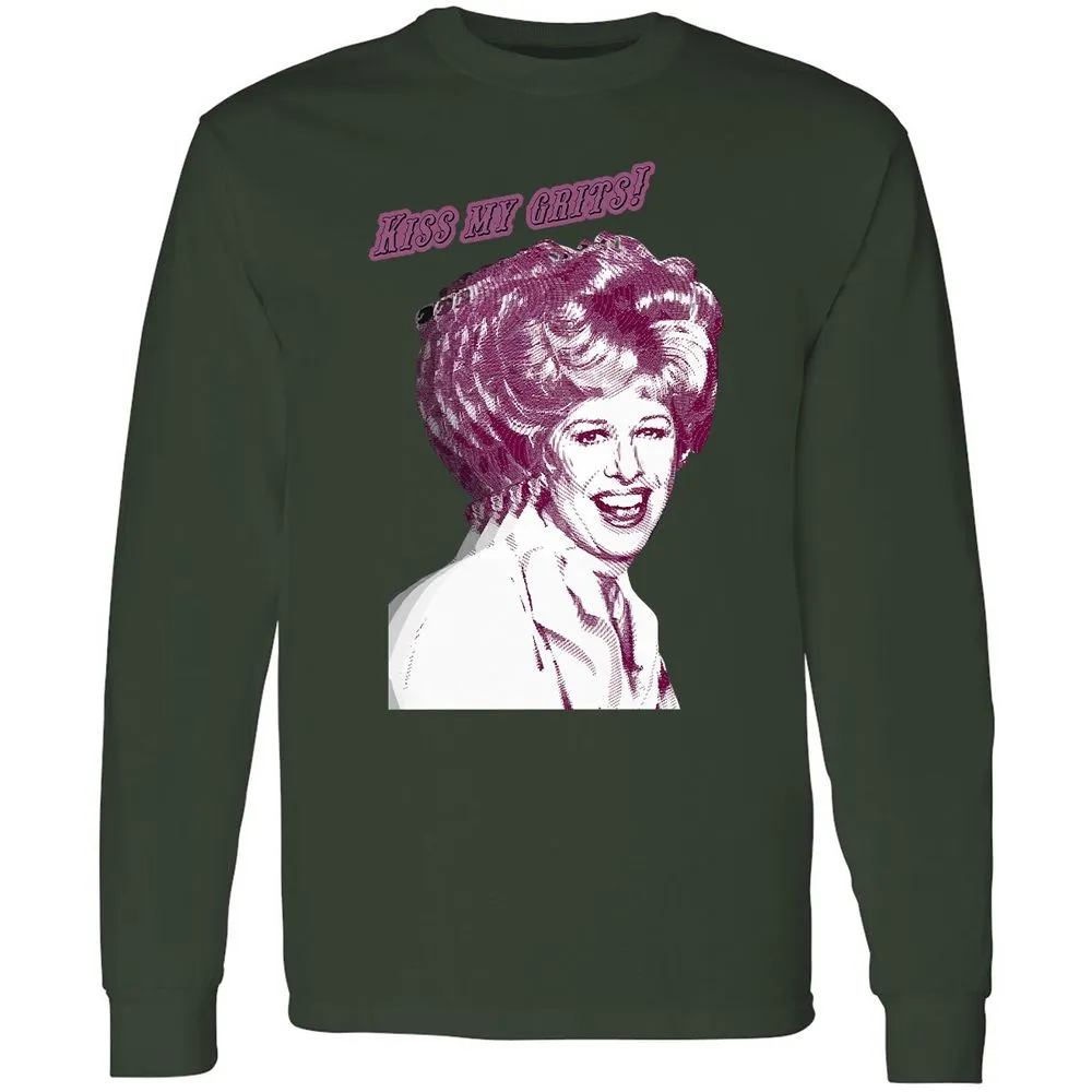 Long Sleeve T-Shirt - 84K5HDWF - Forest Green - 4