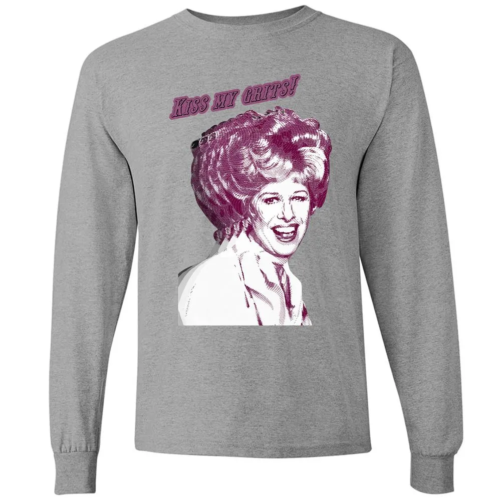 Long Sleeve T-Shirt - 84K5HDWF - Graphite Heather - 6