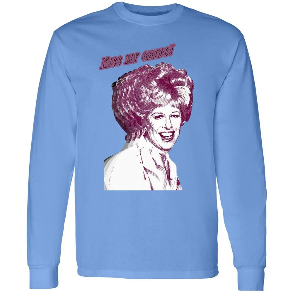 Long Sleeve T-Shirt - 84K5HDWF - Carolina Blue - 12