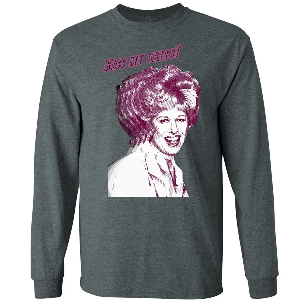 Long Sleeve T-Shirt - 84K5HDWF - Dark Heather - 15