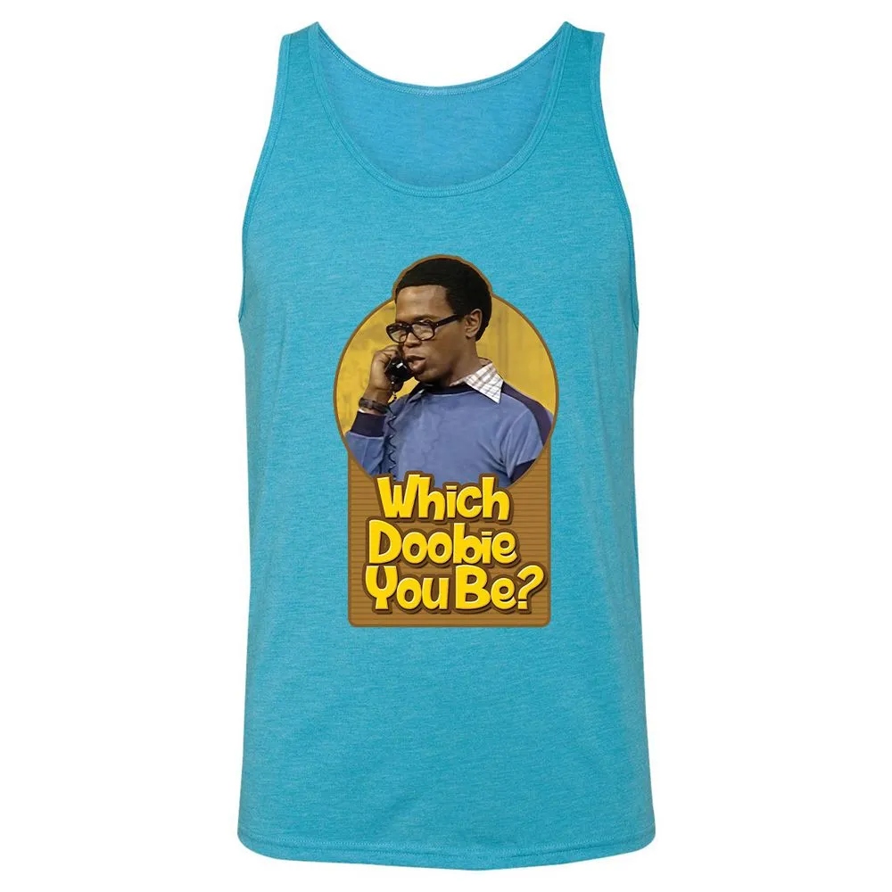 Unisex Jersey Tank - 6XGY1HLQ - Aqua Triblend - 3