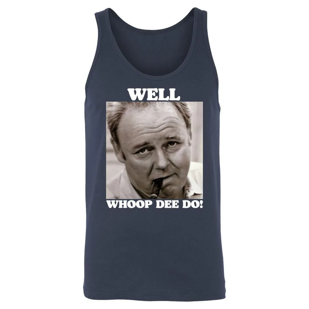 Funny 70s Tv Quote Whoop Dee Do - Navy - 2