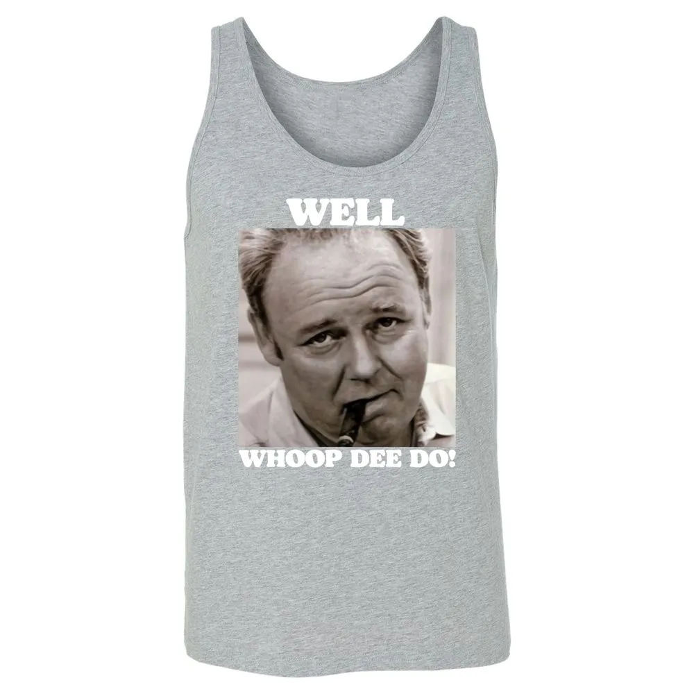 Funny 70s Tv Quote Whoop Dee Do - Athletic Heather - 4