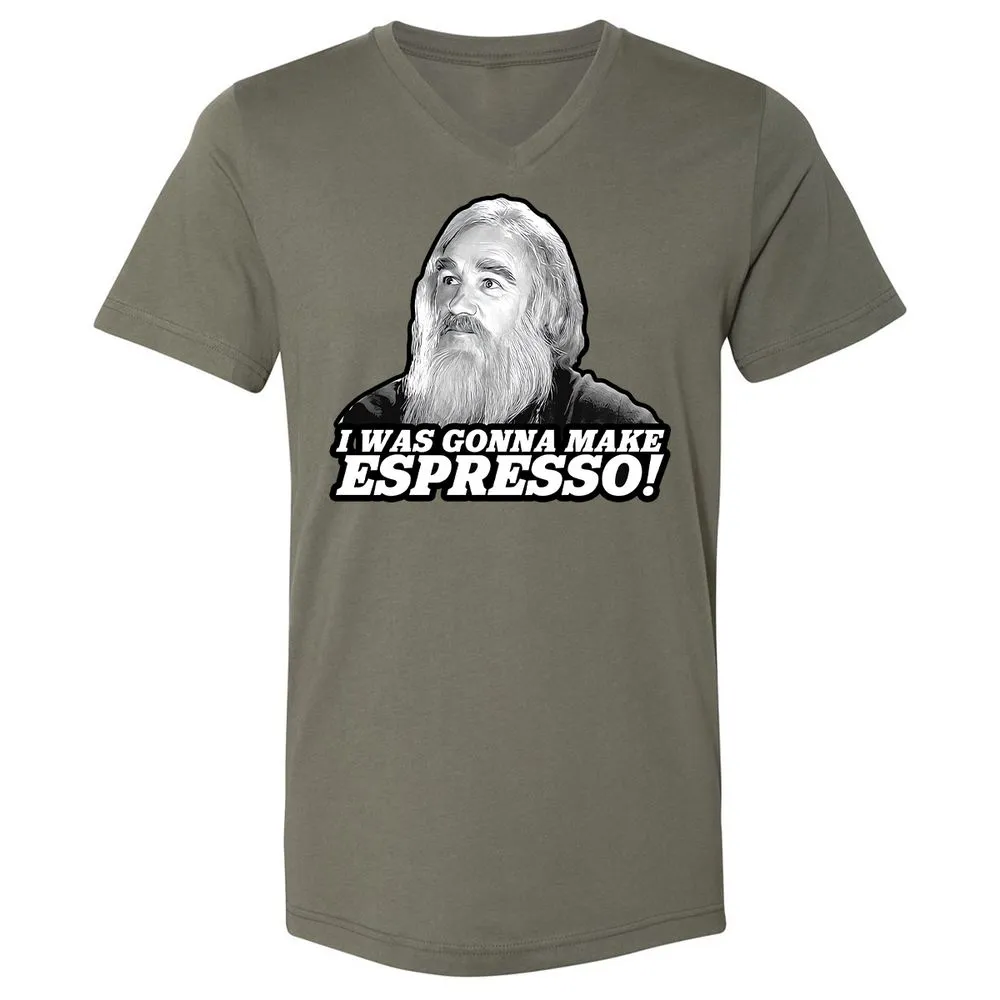 Unisex V-Neck T-Shirt - 34C86UGB - Military Green - 10