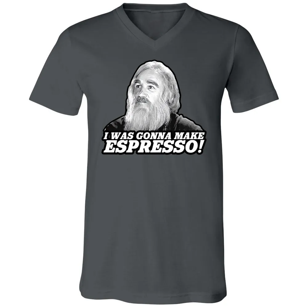Unisex V-Neck T-Shirt - 34C86UGB - Asphalt - 12