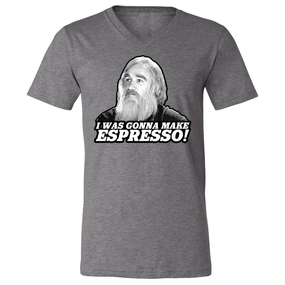 Unisex V-Neck T-Shirt - 34C86UGB - Deep Heather - 13