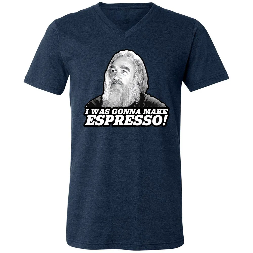 Unisex V-Neck T-Shirt - 34C86UGB - Heather Navy - 15