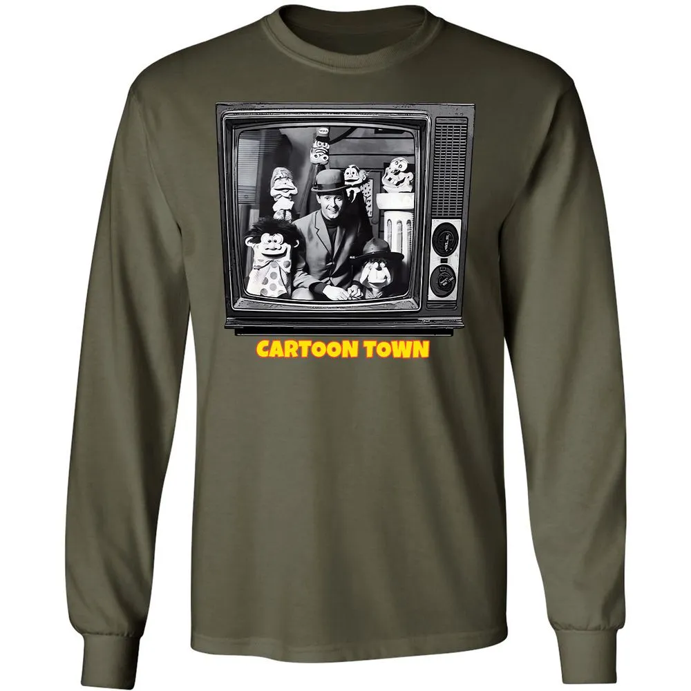 Cartoon Town - Military Green - 16